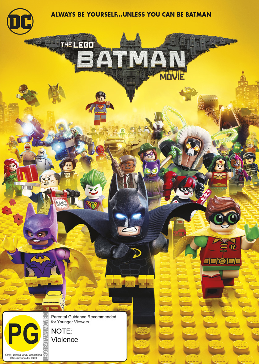 The Lego Batman Movie on DVD