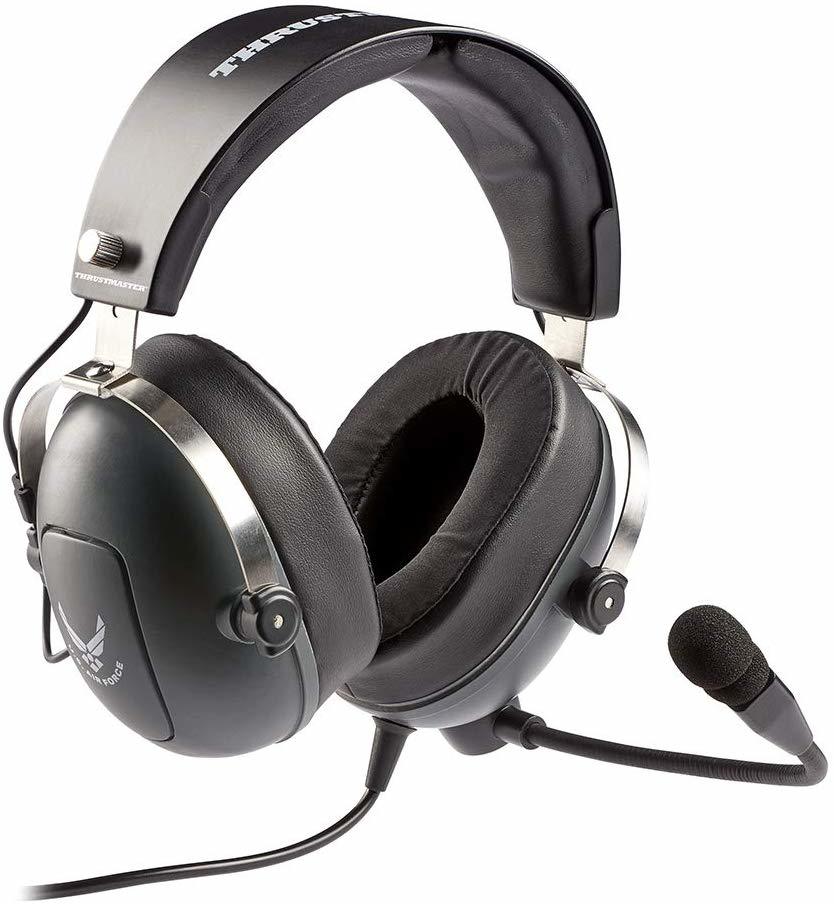 Thrustmaster T Flight US Air Force Edition Gaming Headset (Wired) on Switch, 3DS, PC, PS4, Vita, Xbox One