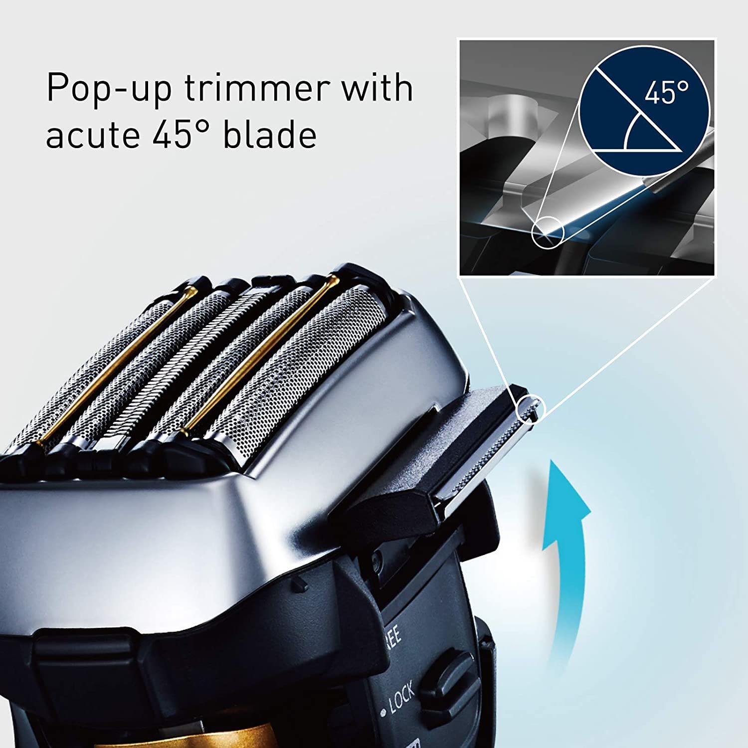 Panasonic 5Blade Wet & Dry Rechargeable Foil Shaver with Linear Motor at Mighty Ape NZ