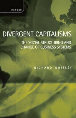 Divergent Capitalisms by Richard Whitley image