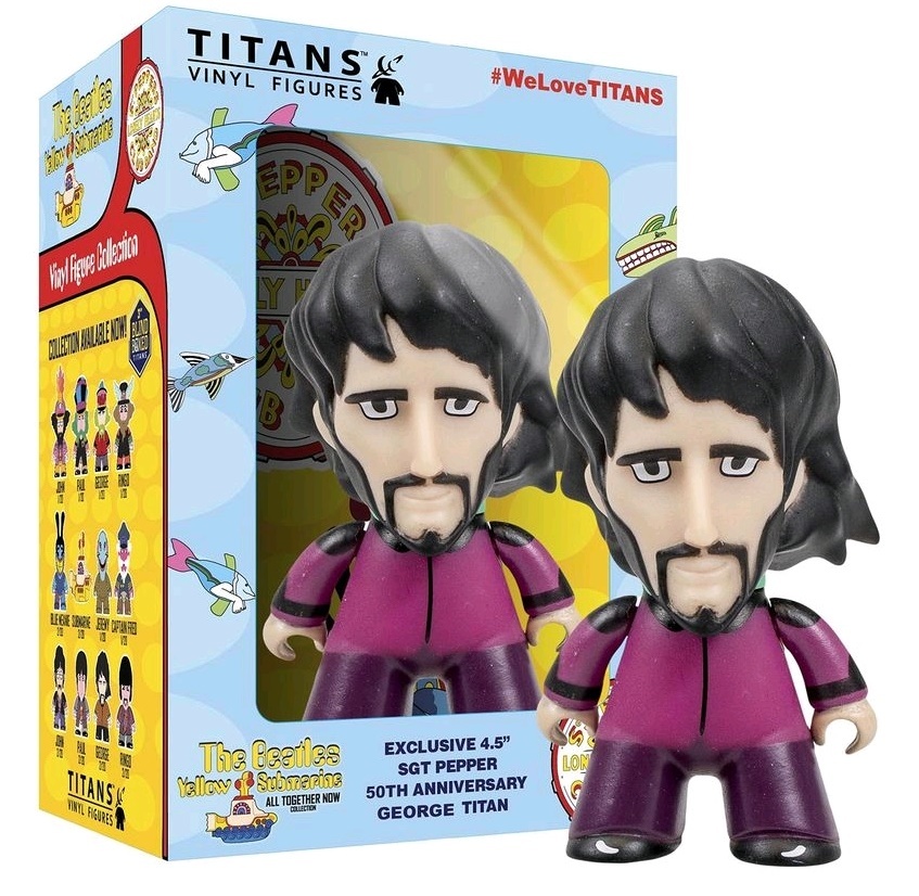 The Beatles: George Harrison 4.5" Titans Vinyl Figure image