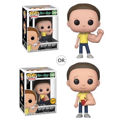 Rick & Morty – Sentinent Arm Morty Pop! Vinyl Figure (with a chance for a Chase version!) image