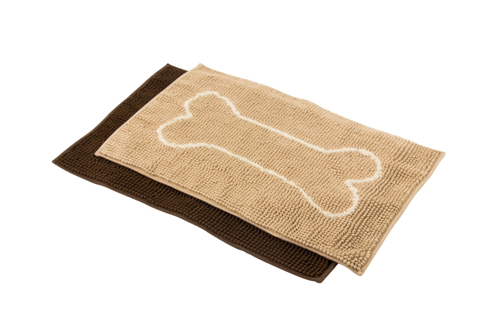 Pawise: Microfiber Chenille Dog Mat - 50x80cm/Beige image