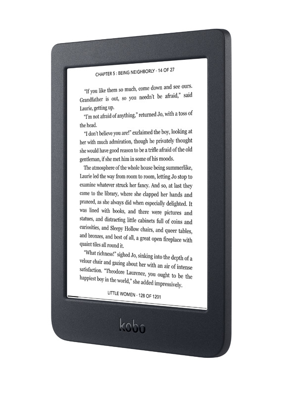 Kobo Nia 6" eReader Black at Mighty Ape NZ