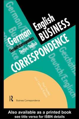 German/English Business Correspondence by Paul Hartley image