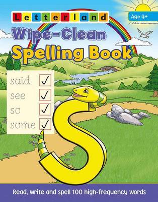 Wipe-Clean Spelling Book by Lisa Holt image