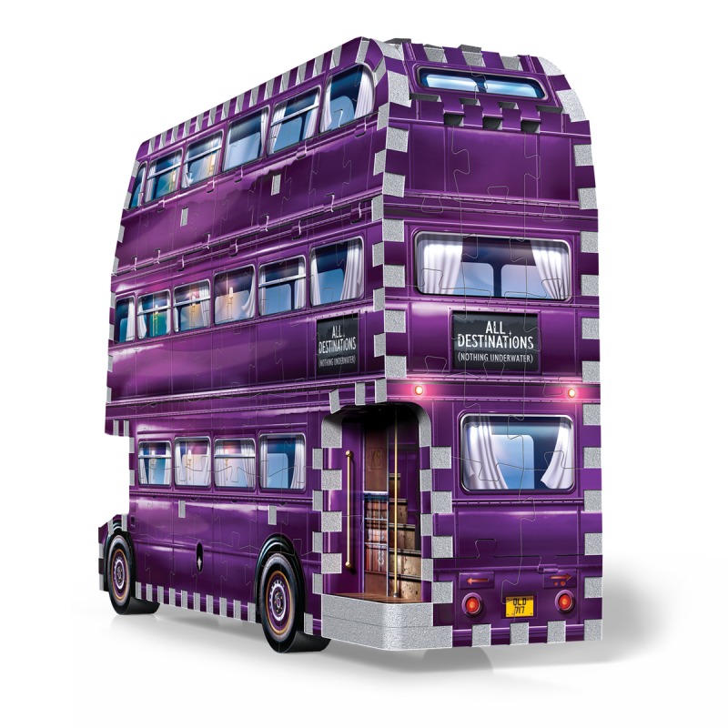 Harry Potter: 280pc 3D Puzzle - The Knight Bus image