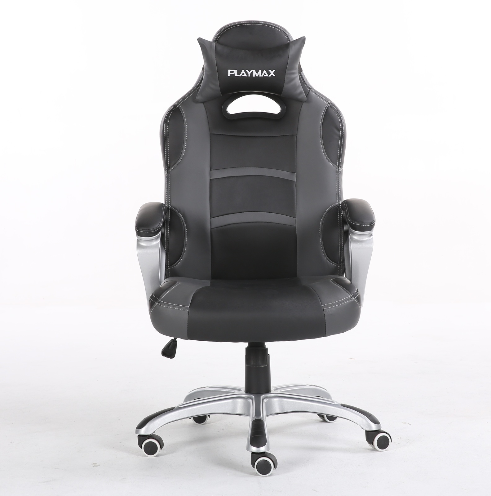 Playmax Gaming Chair Steel Grey for image