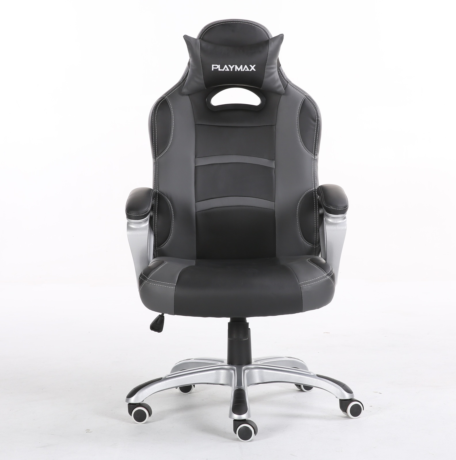 Playmax Gaming Chair Steel Grey image