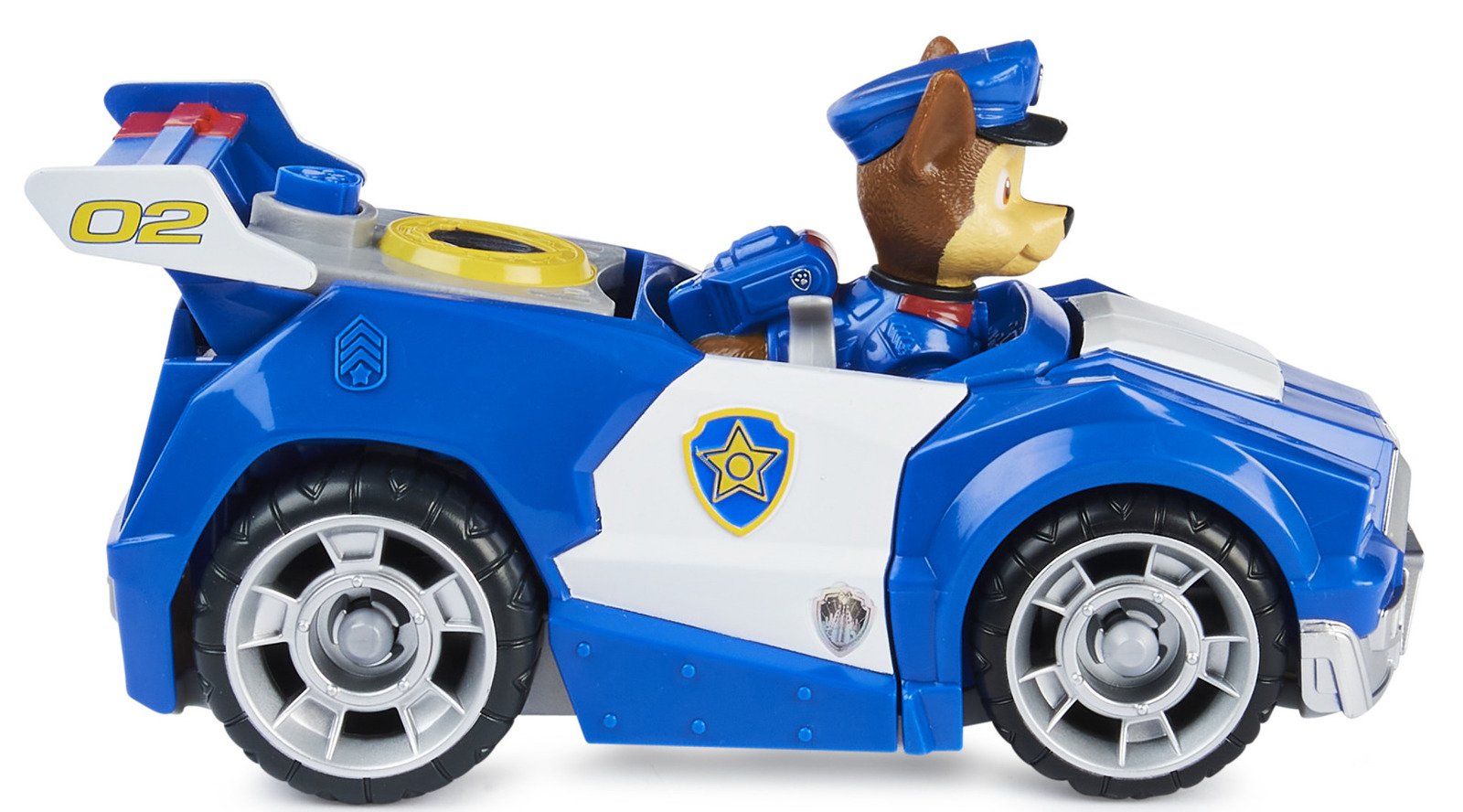 paw patrol chase in his car