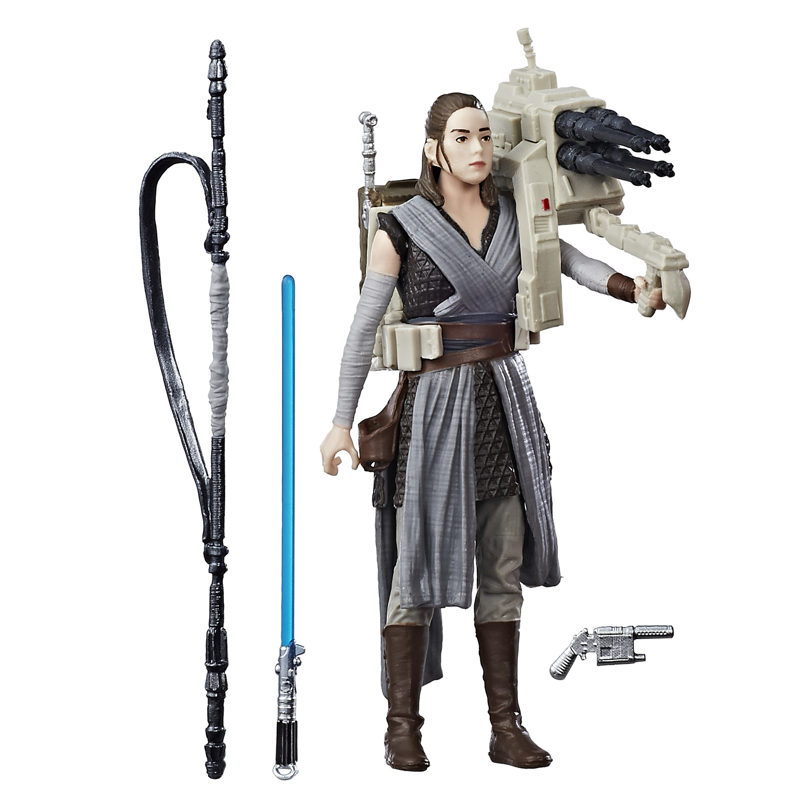 Star Wars: Force Link Figure - Rey (Jedi Training) & Elite Praetorian Guard 2 Pack image