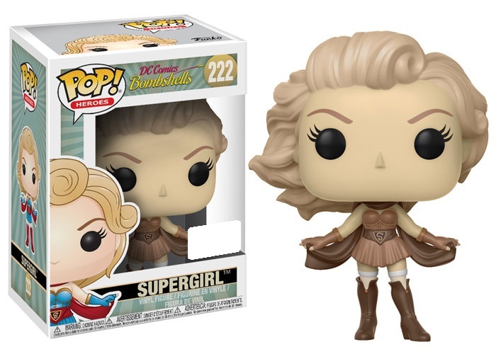 DC Bombshells - Supergirl (Sepia Ver.) Pop! Vinyl Figure image