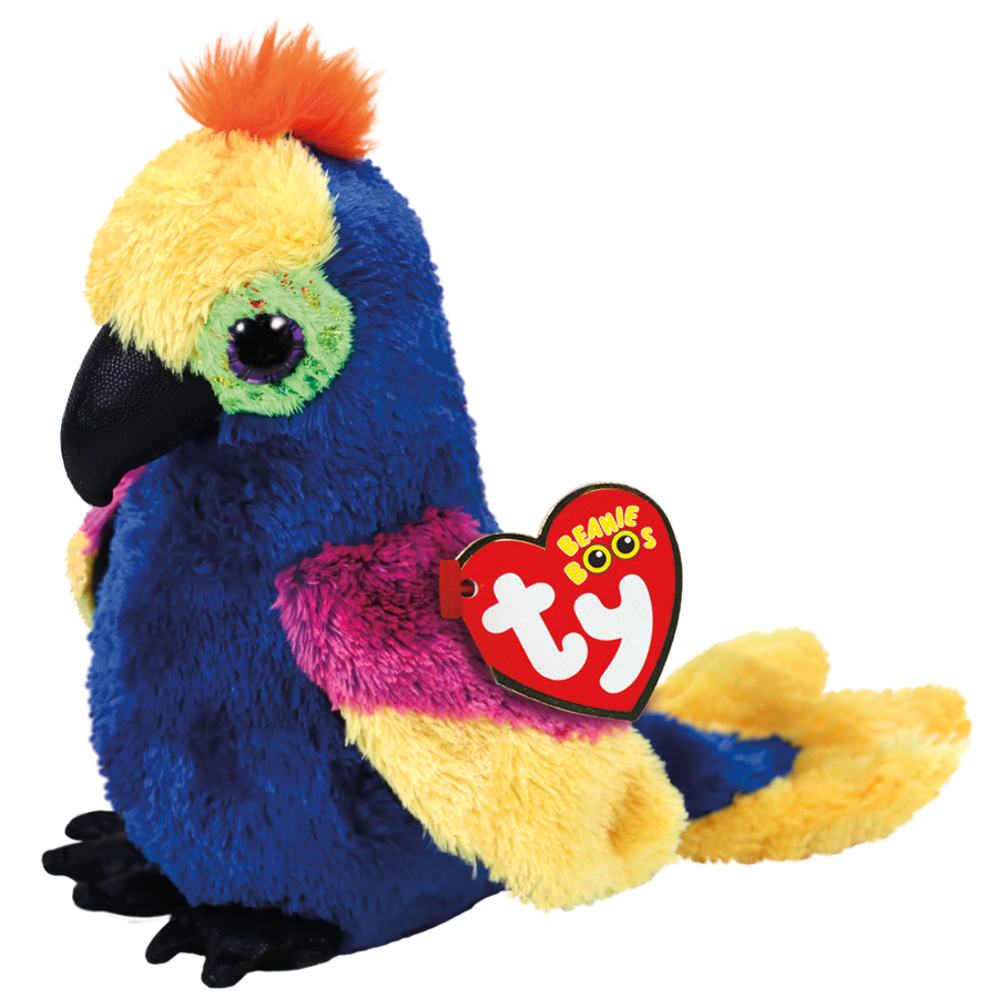 Ty Beanie Boo: Wynnie Parrot - Small Plush