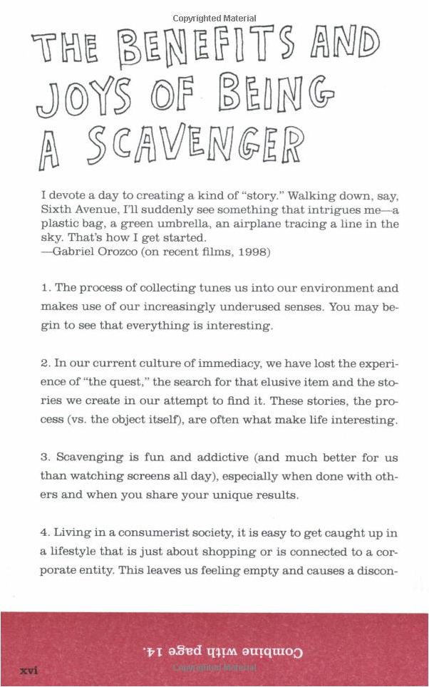 The Pocket Scavenger by Keri Smith