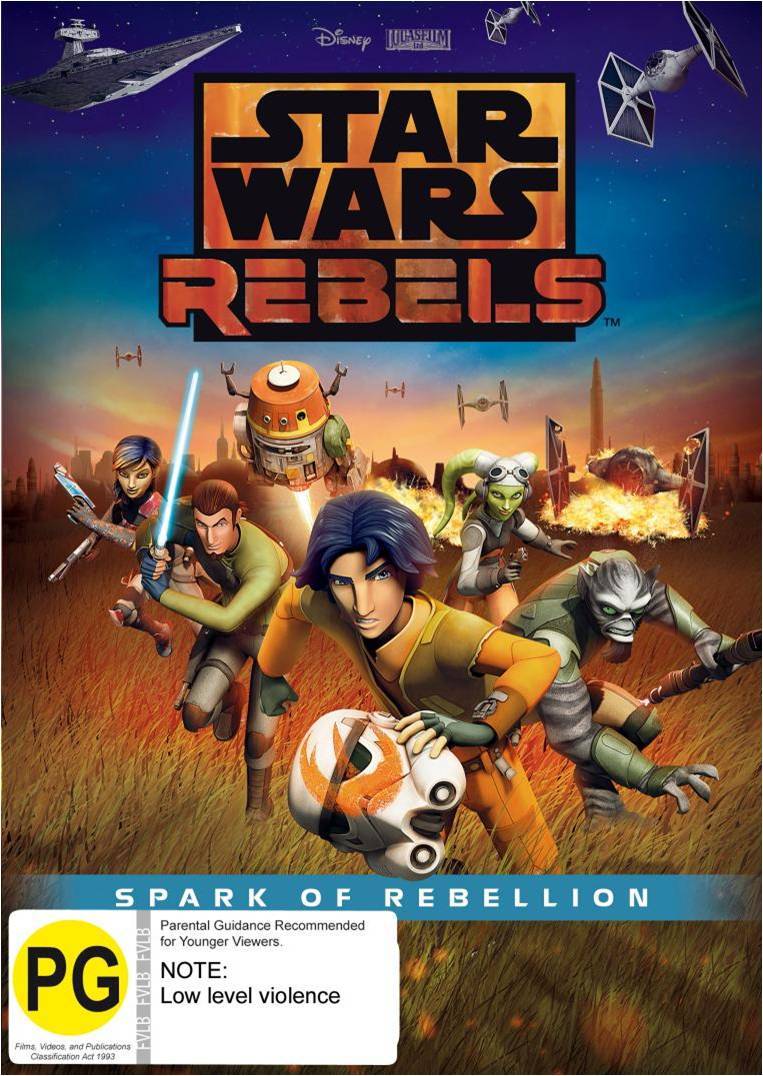 Star Wars Rebels: Spark of Rebellion on DVD image
