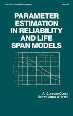 Parameter Estimation in Reliability and Life Span Models by Cohen image