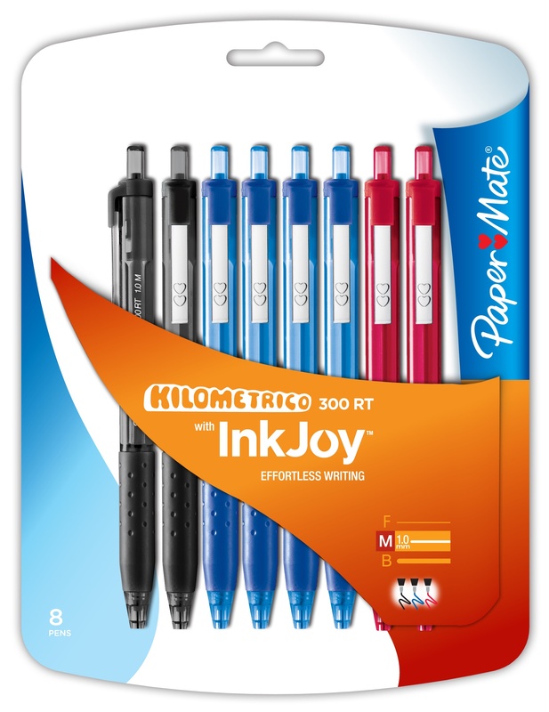 Paper Mate InkJoy 1.0 Ballpoint Pen Assorted (8 Pack)