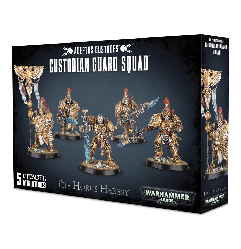 Warhammer 40,000 Adeptus Custodes Custodian Guard image