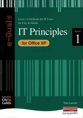 e-Quals Level 1 Office XP: IT Principles by Tina Lawton image