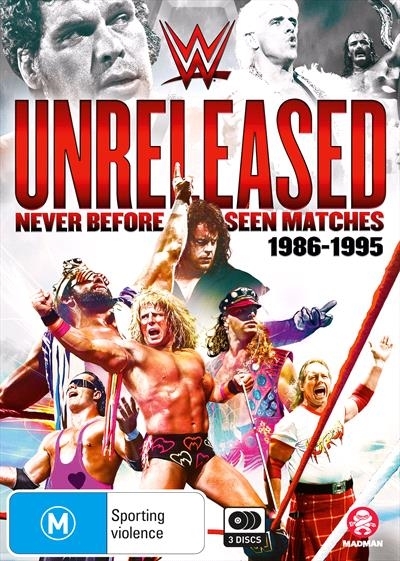 WWE: Unreleased - 1986-1995 on DVD image