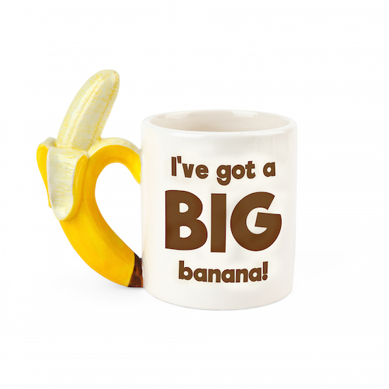 BigMouth: The Big Banana Coffee Mug