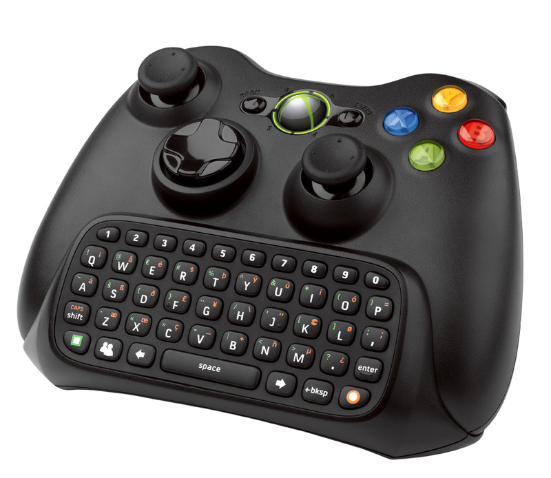 Xbox 360 Chatpad on X360