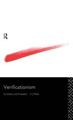 Verificationism by C.J. Misak image