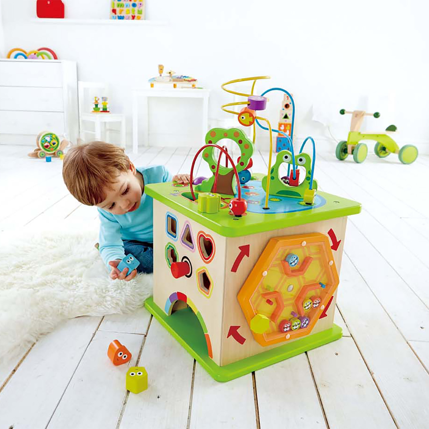 Hape - Country Critters Play Cube image