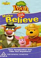 Winnie The Pooh - Book of Pooh - Fun With Make Believe on DVD Winnie The Pooh - Book of Pooh - Fun With Make Believe on DVD