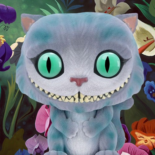 Alice in Wonderland - Cheshire Cat (Flocked) Pop! Vinyl Figure image