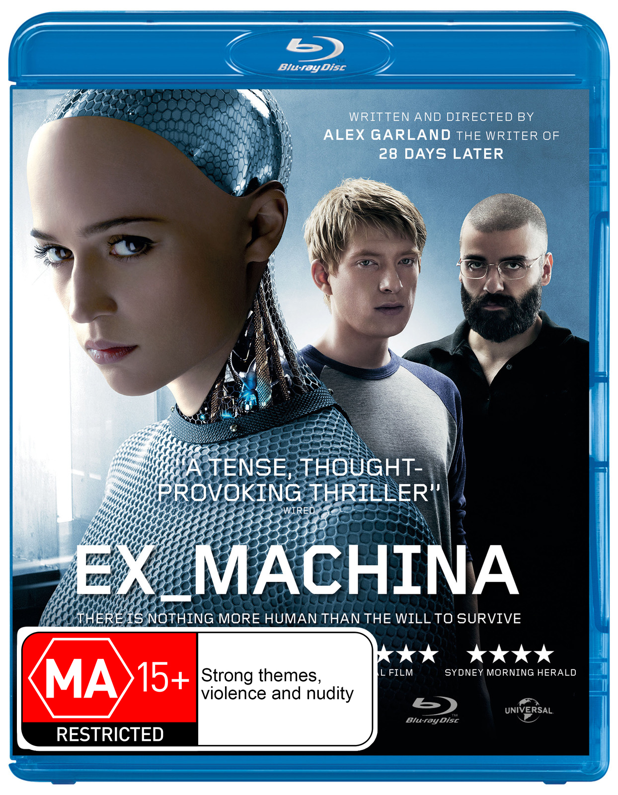 Ex Machina on Blu-ray