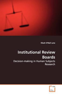Institutional Review Boards by Eliesh O'Neil Lane image
