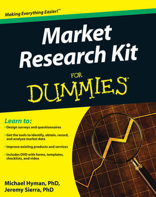 Marketing Research Kit For Dummies by Michael Hyman image