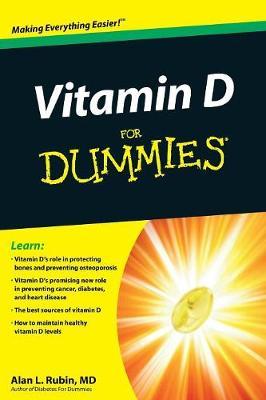 Vitamin D For Dummies by Alan L. Rubin image