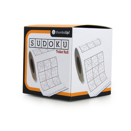 Sudoku Toilet Roll