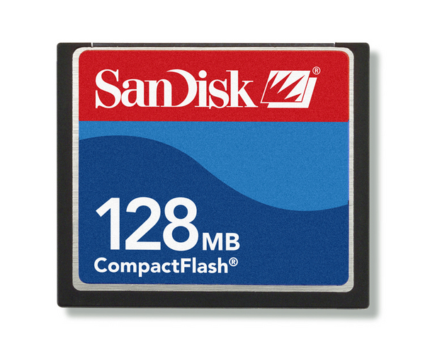 SanDisk 128MB CF Card Memory Card image