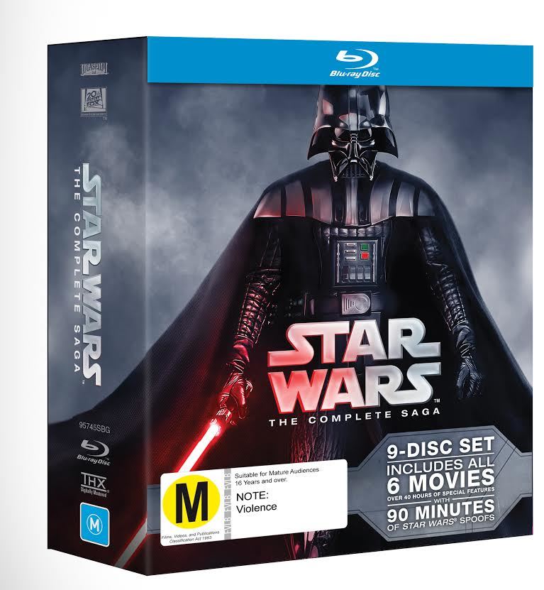 Star Wars - The Complete Saga on Blu-ray image