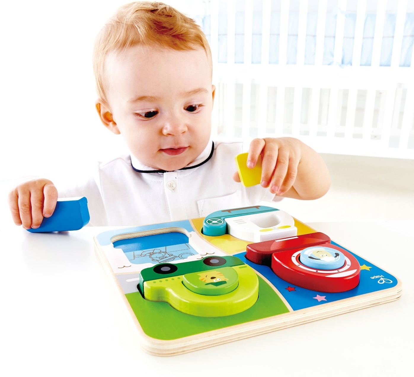 Hape: All-Terrain Adventure - Wooden Puzzle image