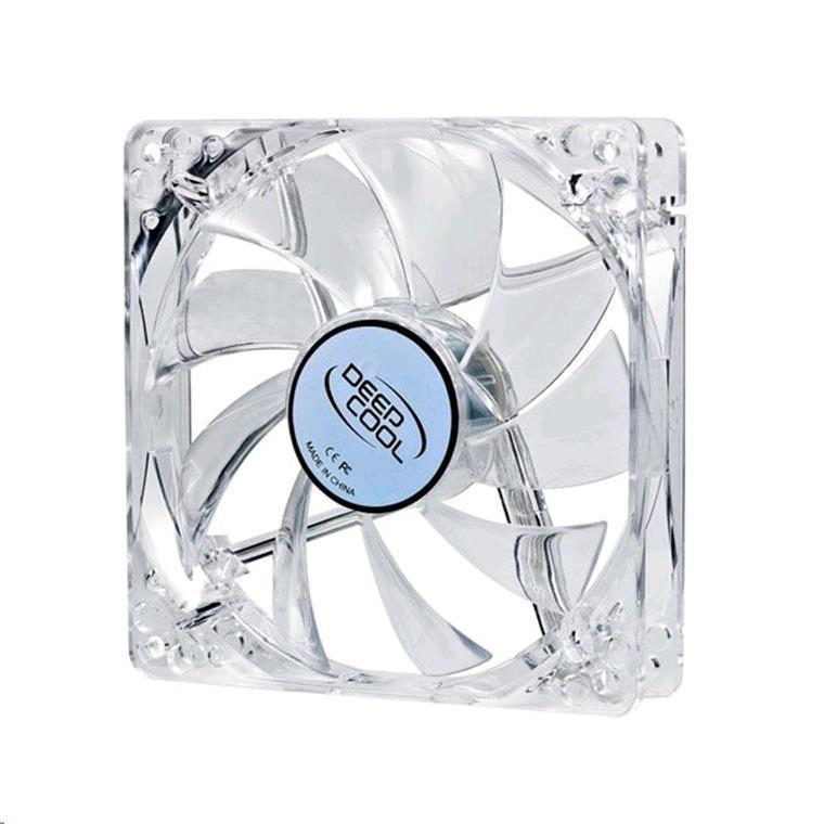Deepcool Case Fan 120mm Transparent Frame Blue LED | at Mighty Ape NZ