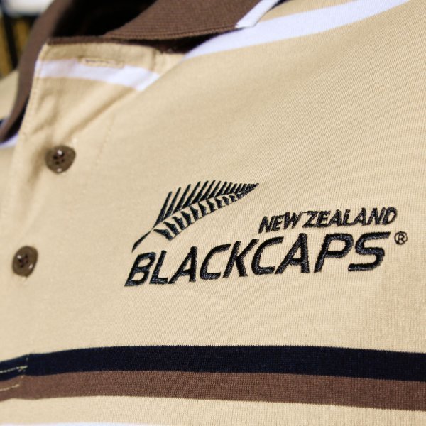 NZ Blackcaps Retro Polo (Large) image