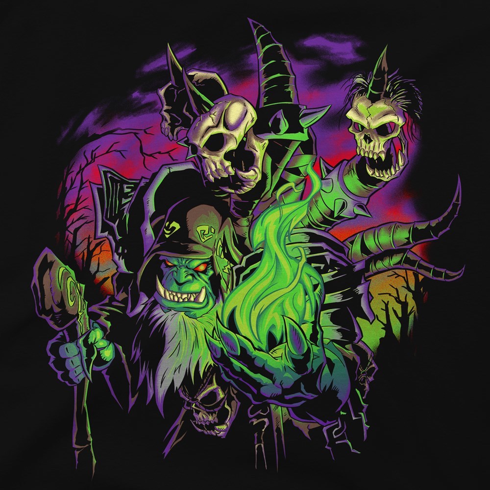 World of Warcraft: Legion - Destroyer of Dreams Guldan T-Shirt (XXL) image