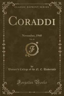 Coraddi, Vol. 45 image