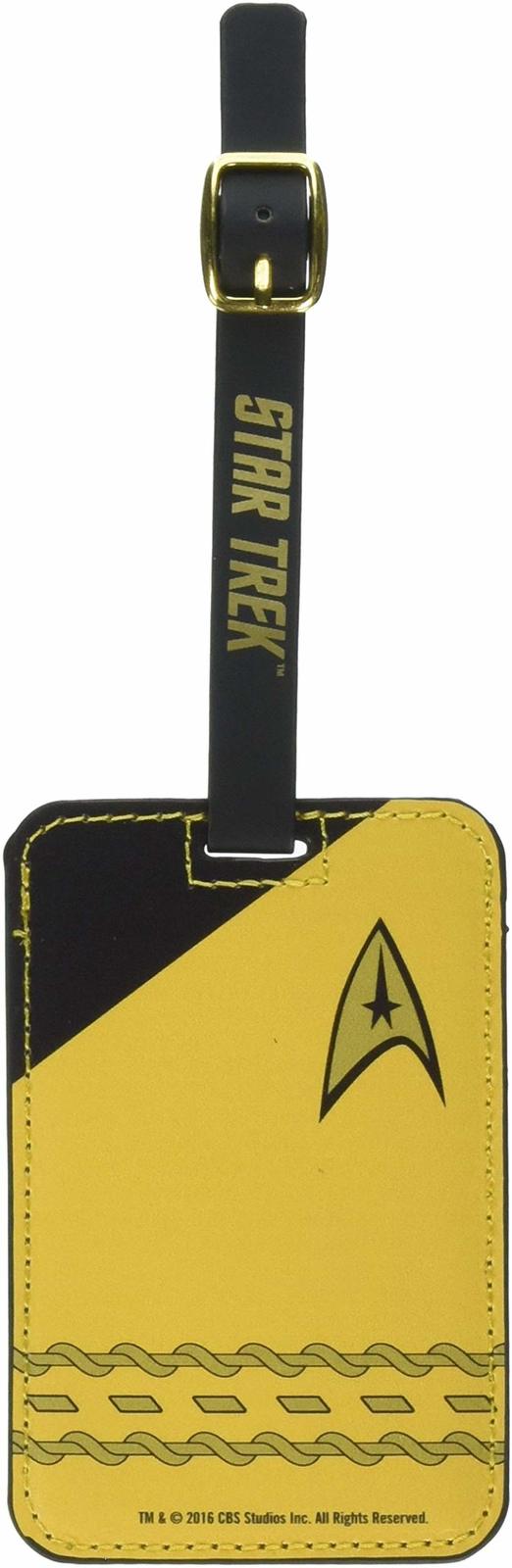 Star Trek: Gold Uniform Luggage Tag image