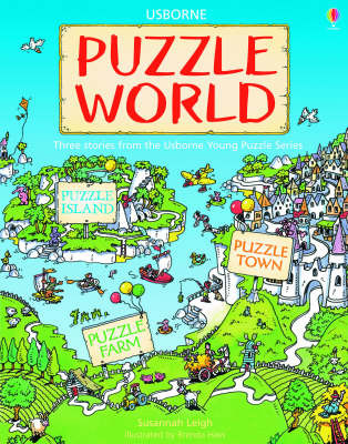 Puzzle World: Island/Farm/Town on Paperback by Susannah Leigh