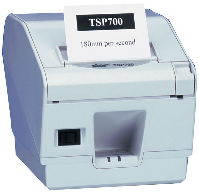 Star Micronics STAR TSP743 USB THERMAL CUTTER RECEIPT PRINTER GREY