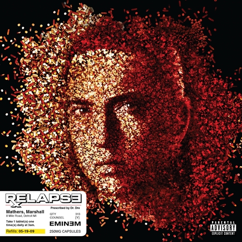 Relapse on CD by Eminem