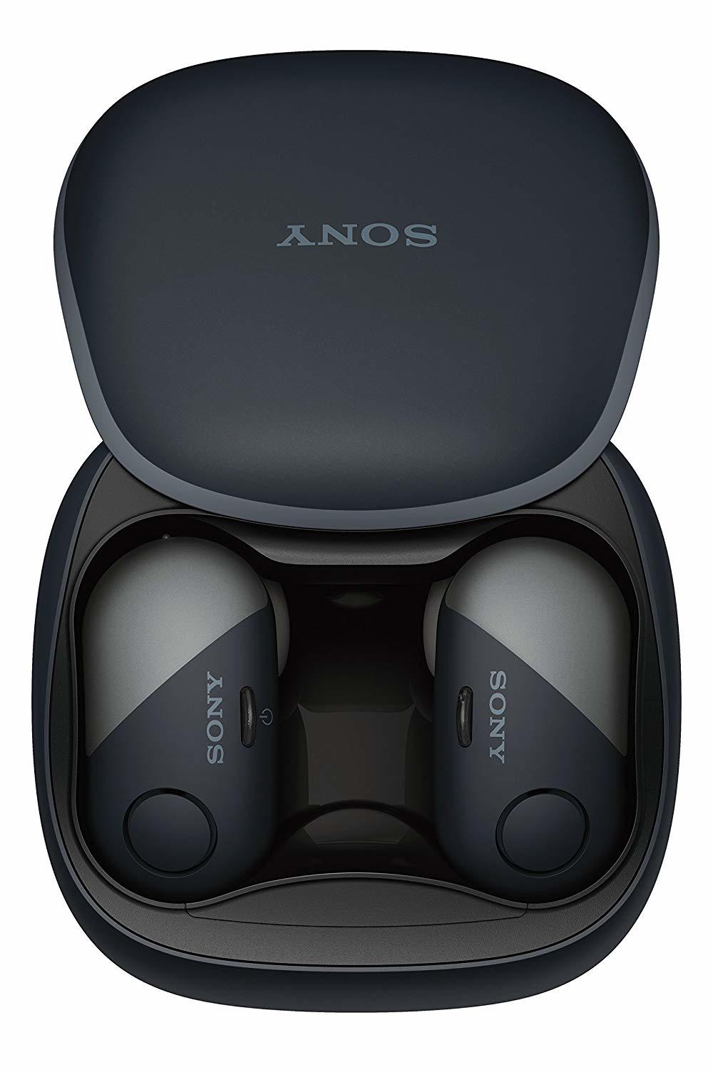 Sony: WFSP700NB - Complete Sports Noise Cancelling Headphones (Black) image