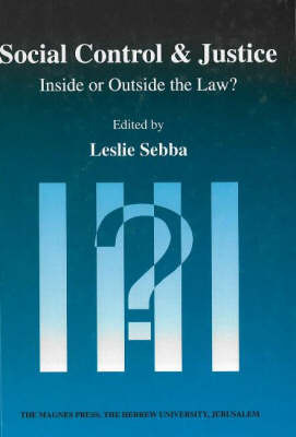 Social Control and Justice: Inside or Outside the Law? image
