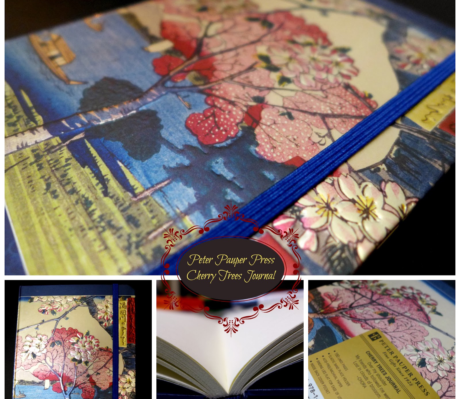 Cherry Trees Journal (Small) on Hardback