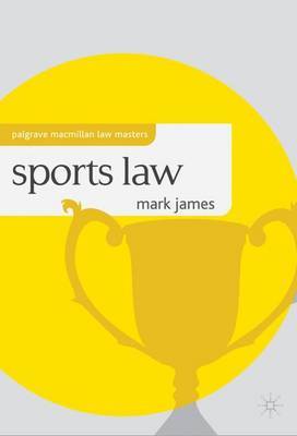 Sports Law by Mark James image